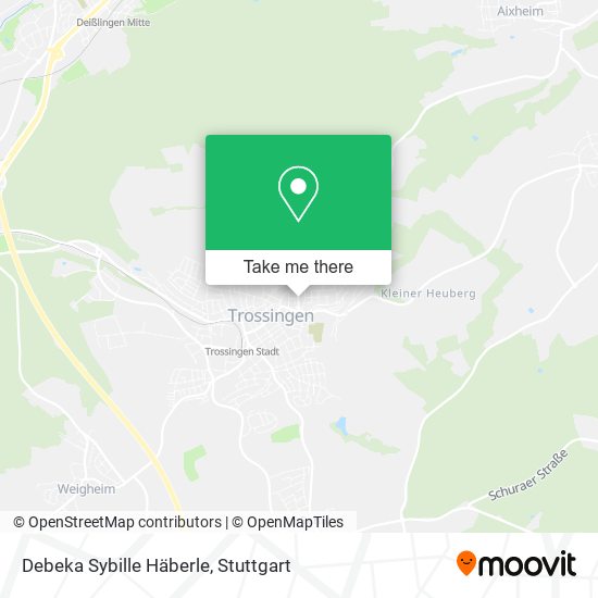 Debeka Sybille Häberle map