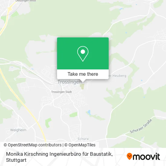 Карта Monika Kirschning Ingenieurbüro für Baustatik