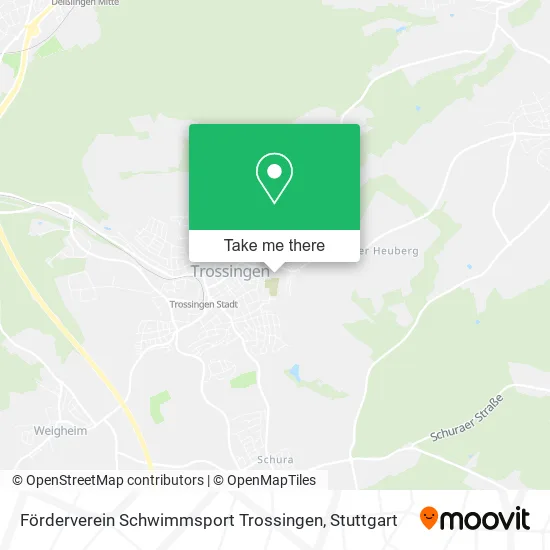 Карта Förderverein Schwimmsport Trossingen