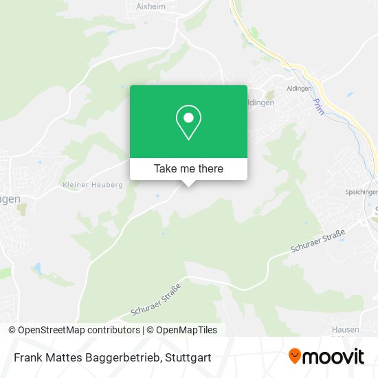 Frank Mattes Baggerbetrieb map