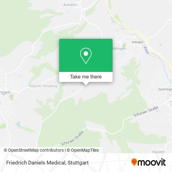 Friedrich Daniels Medical map