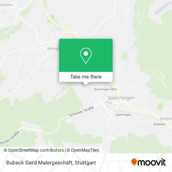 Карта Bubeck Gerd Malergeschäft