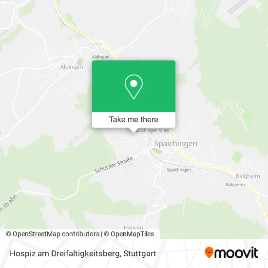 Карта Hospiz am Dreifaltigkeitsberg