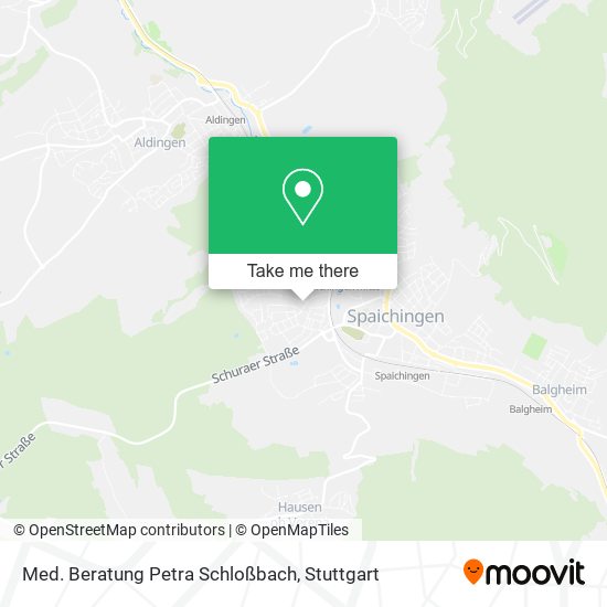 Med. Beratung Petra Schloßbach map