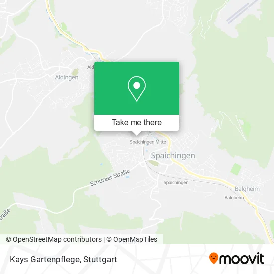 Карта Kays Gartenpflege