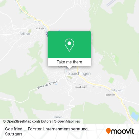 Карта Gottfried L. Forster Unternehmensberatung