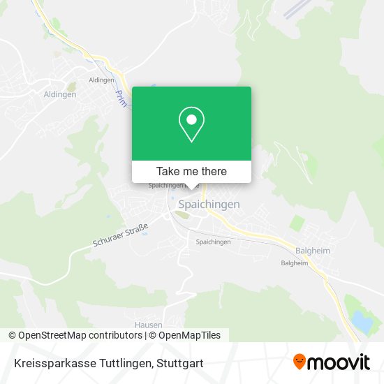 Kreissparkasse Tuttlingen map