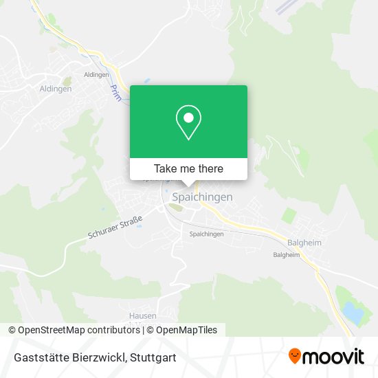 Gaststätte Bierzwickl map