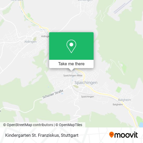 Kindergarten St. Franziskus map