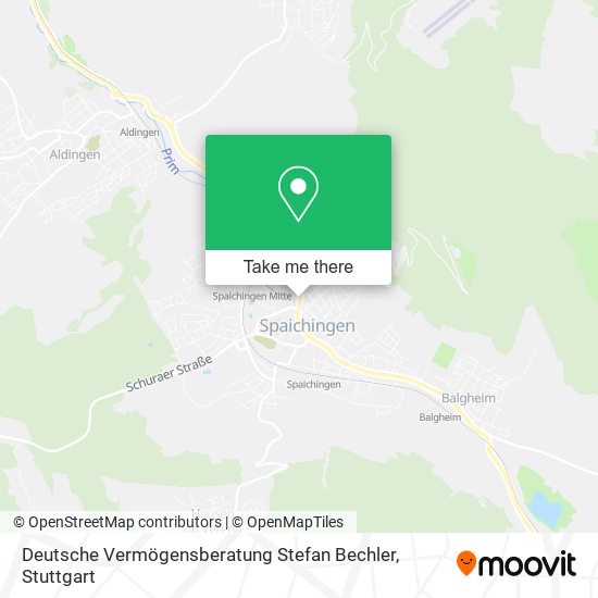 Deutsche Vermögensberatung Stefan Bechler map