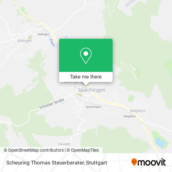 Scheuring Thomas Steuerberater map