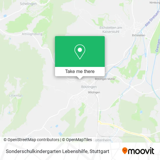 Карта Sonderschulkindergarten Lebenshilfe
