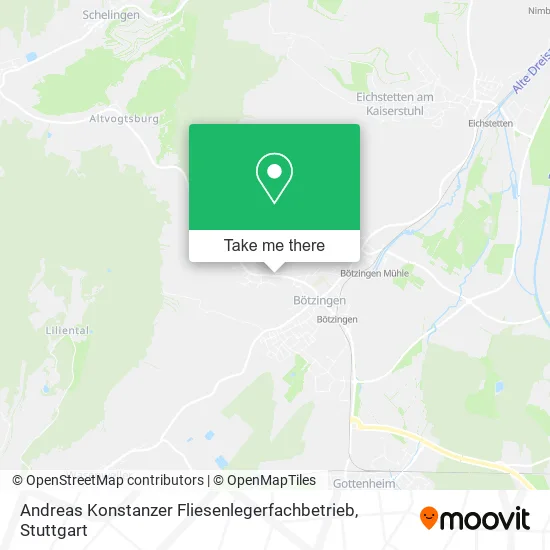 Карта Andreas Konstanzer Fliesenlegerfachbetrieb