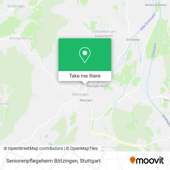 Карта Seniorenpflegeheim Bötzingen