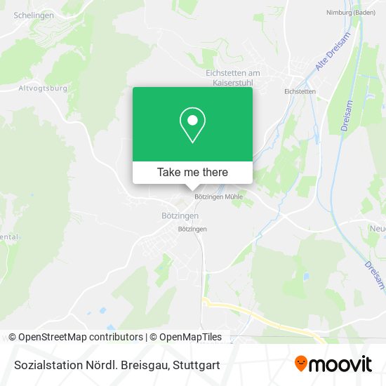 Sozialstation Nördl. Breisgau map