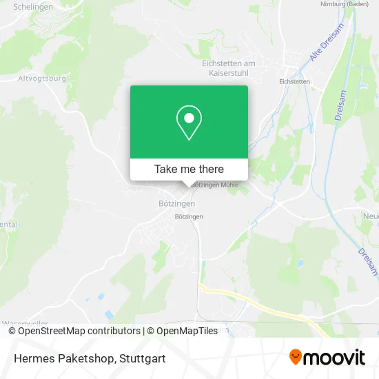 Карта Hermes Paketshop