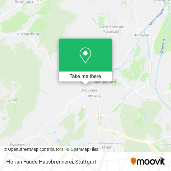 Карта Florian Faude Hausbrennerei
