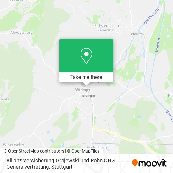 Карта Allianz Versicherung Grajewski und Rohn OHG Generalvertretung