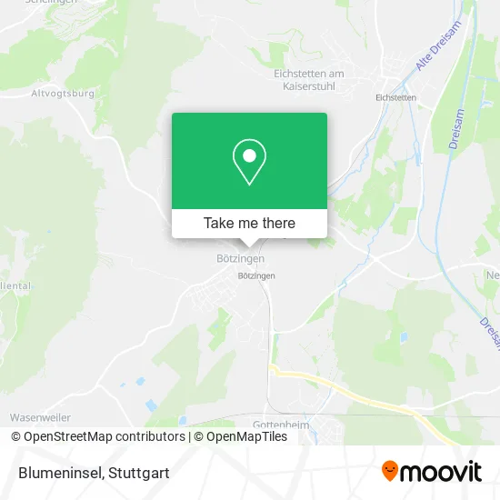 Карта Blumeninsel