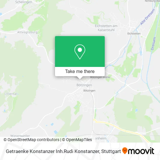 Карта Getraenke Konstanzer Inh.Rudi Konstanzer