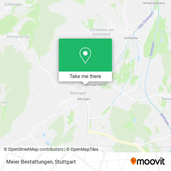 Карта Meier Bestattungen