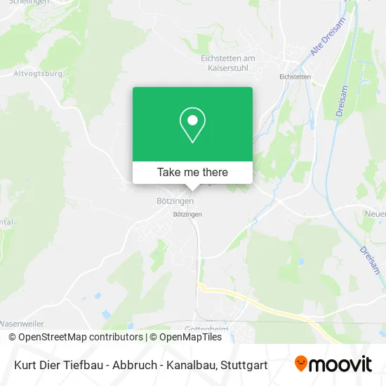 Карта Kurt Dier Tiefbau - Abbruch - Kanalbau