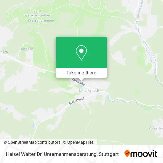 Карта Heisel Walter Dr. Unternehmensberatung