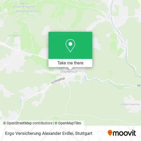 Карта Ergo Versicherung Alexander Erdlei
