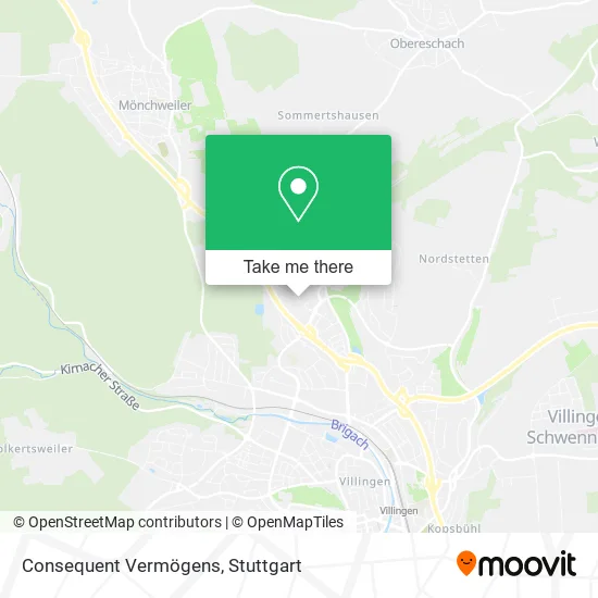 Карта Consequent Vermögens