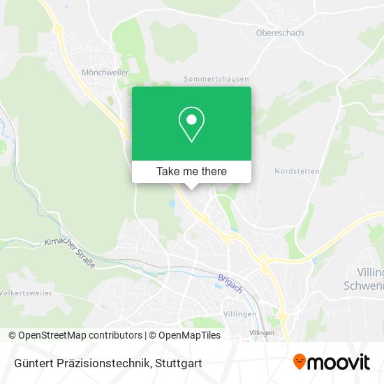 Güntert Präzisionstechnik map