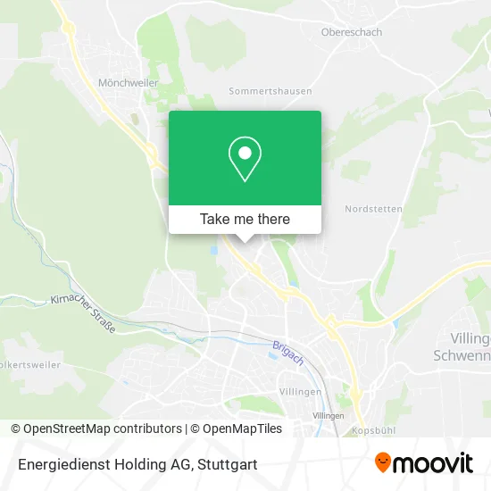 Карта Energiedienst Holding AG