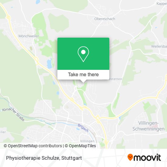 Physiotherapie Schulze map