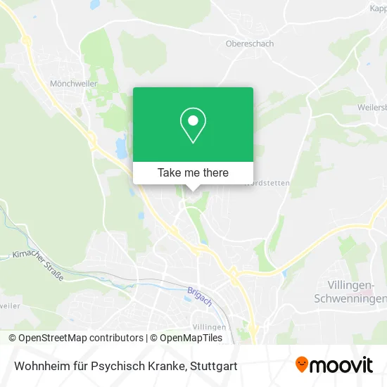 Карта Wohnheim für Psychisch Kranke