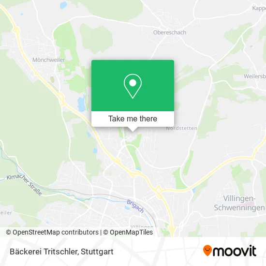 Карта Bäckerei Tritschler
