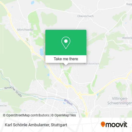 Карта Karl Schönle Ambulanter