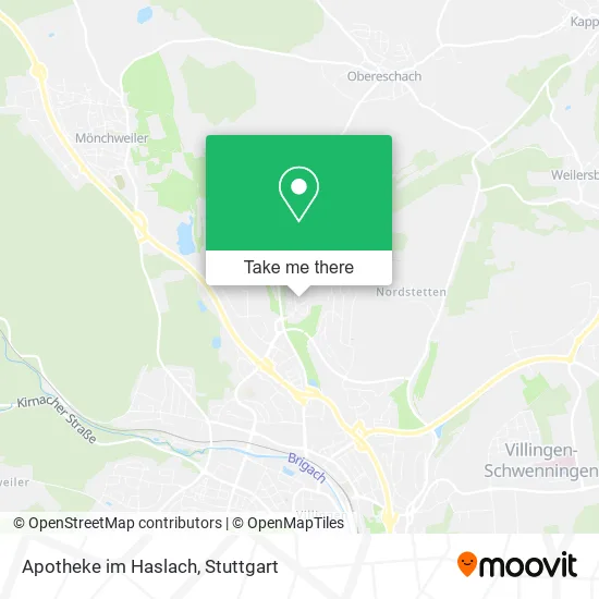 Карта Apotheke im Haslach
