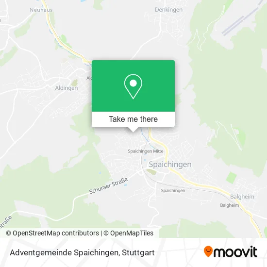 Карта Adventgemeinde Spaichingen