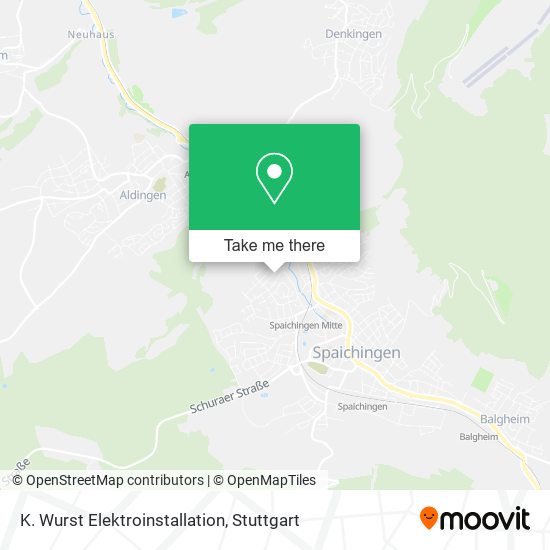 K. Wurst Elektroinstallation map