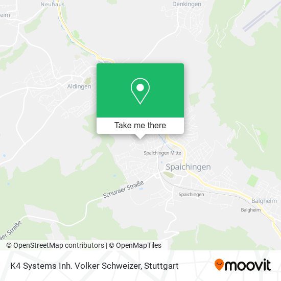 K4 Systems Inh. Volker Schweizer map