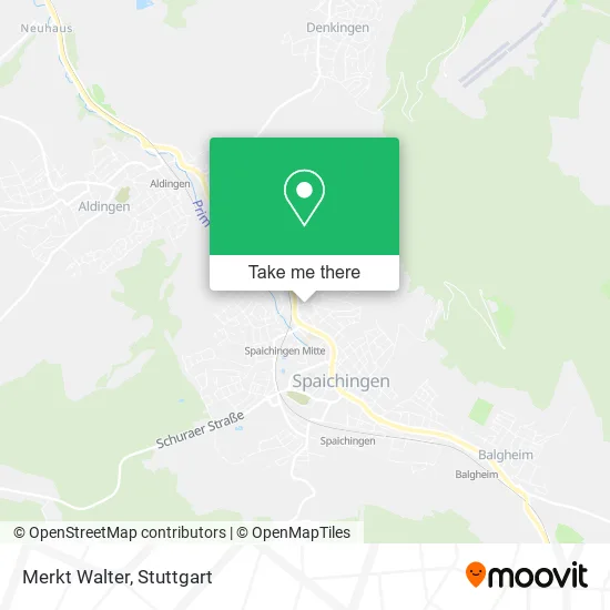 Карта Merkt Walter
