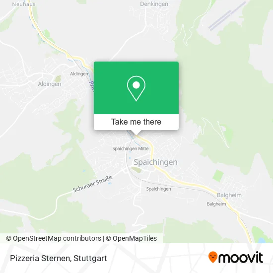 Карта Pizzeria Sternen