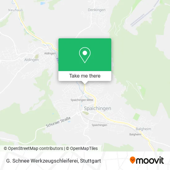 Карта G. Schnee Werkzeugschleiferei