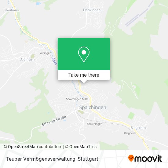 Teuber Vermögensverwaltung map