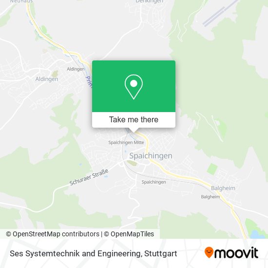 Ses Systemtechnik and Engineering map