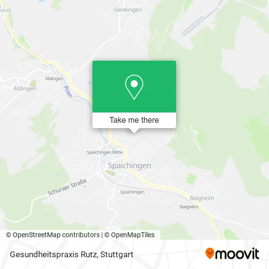 Карта Gesundheitspraxis Rutz
