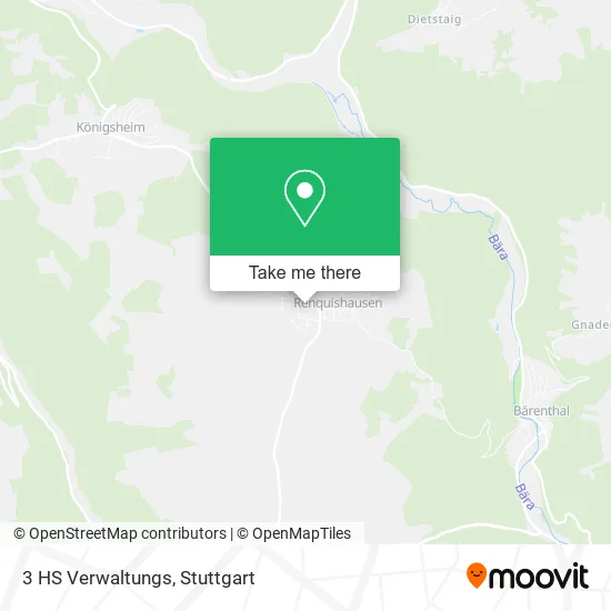 Карта 3 HS Verwaltungs