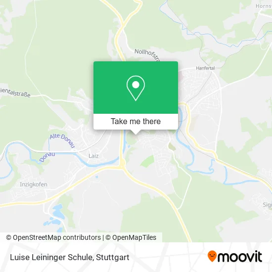 Карта Luise Leininger Schule