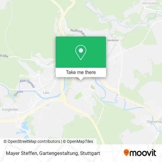 Карта Mayer Steffen, Gartengestaltung