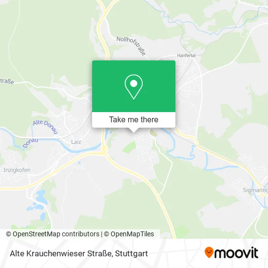 Карта Alte Krauchenwieser Straße