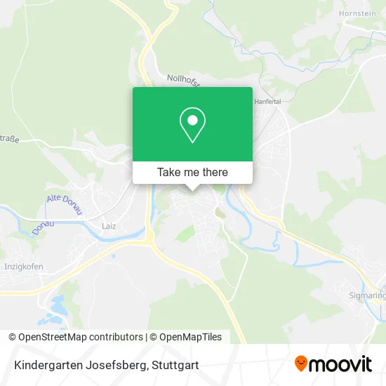 Карта Kindergarten Josefsberg